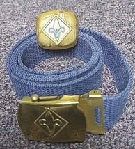 VTG Cub Scout Boy Scouts of America 36&quot; Uniform Belt,  Buckle &amp; Slide BS... - $12.34