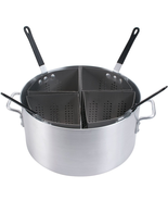 (APSA-4) 20 Qt Aluminum Pasta Cooker W/ Inserts - $3,465.81 MXN