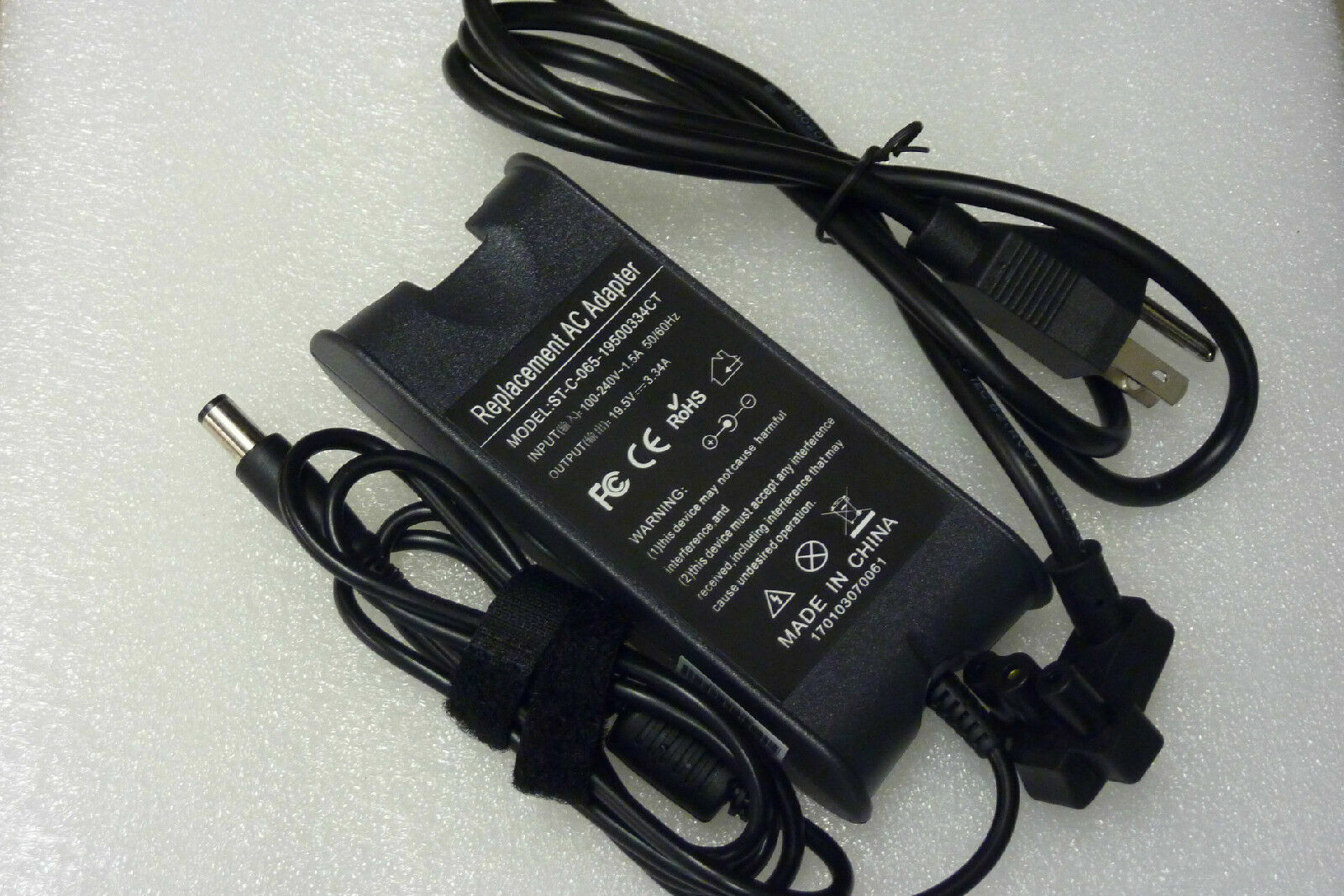 For Dell Latitude E5440 P44G001 Laptop 65W Charger Ac Adapter Power Supply Cord