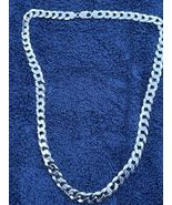 12mm 925 Silver 28 Inch Chain.    1/2 Inch Wide - $371.25