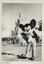 VINTAGE Official Walt Disney World Mickey Mouse 5x7.25&quot; Promotional Photo - £23.34 GBP
