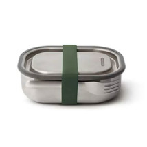 Black Blum Stainless Steel Lunch Box 0.6L - Olive - £51.26 GBP