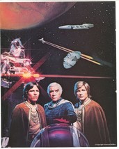 Battlestar Galactica1978-8 X 10-color still-Benedict-Lorne GreeneHatch-FN - £22.45 GBP