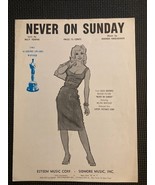 Never on Sunday...from the Movie, Never on Sunday (Sheet Music) Manos Ha... - €6,76 EUR