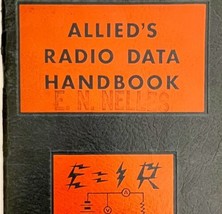 Allied Radio Data Handbook 1943 Radio Field Use And Repair Manual Tech DWR3 - £31.92 GBP