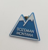 Bozeman Montana Skiing Mountains Tourist Travel Souvenir Collectible Pla... - $24.55