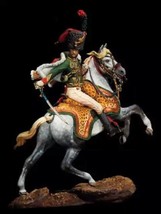 1/32 Resin Model Kit Napoleonic Wars Imperial Guard Horseman Unpainted - £53.42 GBP