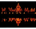 Parliament Buildings at Night Victoria BC Canada UNP Chrome Postcard B19 - $2.92