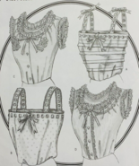 Butterick 3765 Camisole Costume Pattern Victorian Lace Making History 18... - £17.09 GBP