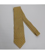 Brooks Brothers 346 butterscotch tie men&#39;s necktie with blue orange chai... - £11.68 GBP