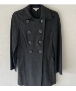 CAbi Style #648 Ponte Casablanca Double Breasted Trench Coat Jacket Gray... - €34,10 EUR