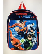 15&quot; DC Comics~JUSTICE LEAGUE~Boys Backpack~Batman~Superman~Green Lantern... - $17.19