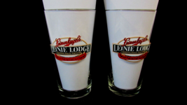 Leinenkugel&#39;s Leinie Lodge 1st and 2nd Annual Family Reunion  Beer Glass... - $24.75