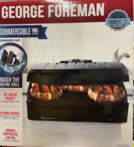 George Foreman - GRECV075B - 5-Serving Submersible Grill - Black Plates - £80.38 GBP