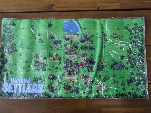 Imperial Settlers Board Game Neoprene Playmat 23&quot; X 12 1/2&quot; - $22.28