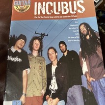 Incubus: Guitar Play-Along Songbook Sheet Music SEE FULL LIST WITH CD - $14.84