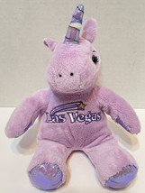 Souvies 2017 Las Vegas Unicorn Plush Beanie Purple The RGU Group 9 in - £6.77 GBP