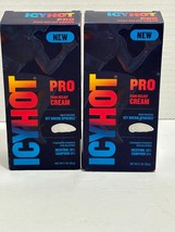 2x Icy Hot Pro Pain Relieving Cream Joints Muscles Menthol Camphor 2oz E... - £8.15 GBP