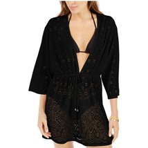 DOTTI Swimwear Cover-up Gypsy Gem V-neck Bathing suit cover Drawcord Wai... - $27.12