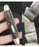 vintage 1972 CASE XX knife &quot;Muskrat&quot; double 2 blade jigged bone 8 DOT 19... - $149.99