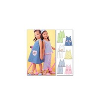 McCall&#39;s Patterns M4006 Children&#39;s and Girls&#39; Dresses, Top and Pants, Size CL (6 - $7.05