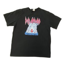 Never Give Up Def Leppard Too Late For Love Tour Shirt Size 3XL - $18.70