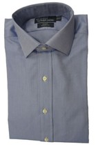 Genuine Ralph Lauren Polo Size 15 Or 16 1/2 Mens Blue Cotton Shirt Msrp Nwt - £36.17 GBP