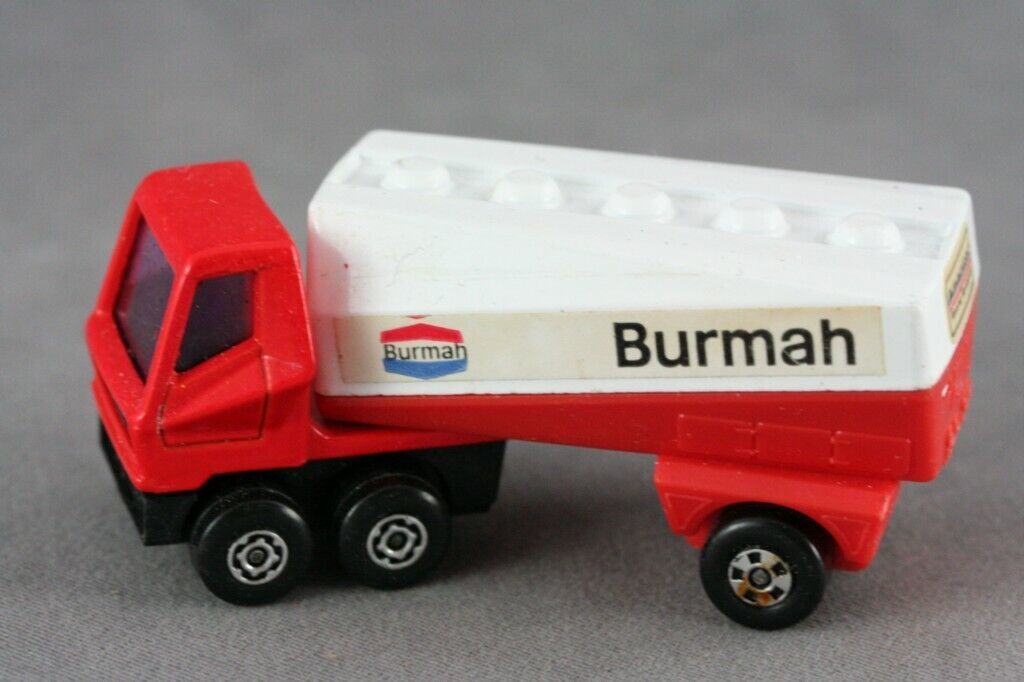 Vintage Matchbox Lesney Toy Truck Superfast Freeway Gas Tanker 63 Burmah Oil - £11.34 GBP