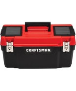 CRAFTSMAN 20-Inch Lockable Tool Box with Removable Tray and Small Parts ... - $34.99