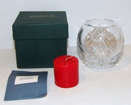Marquis By Waterford Crystal Christmas Tree VOTIVE/TEA Light Candleholder In Box - £27.60 GBP