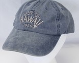 Hawaii Established 1959 Denim Trucker Hat Adjustable Blue One Size Baseb... - £15.49 GBP