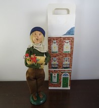 Byers Choice 2004 Large Dutchman Doll Statue, Wooden Shoe Christmas Toy Figurine - £38.15 GBP