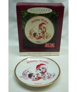 Hallmark Walt Disney 101 Dalmatians Porcelain Plate CHRISTMAS TREE ORNAM... - $22.41 CAD