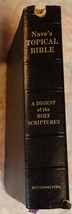 Vintage Nave&#39;s Topical Bible 1962 Bible  - £11.78 GBP