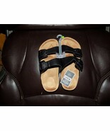 West Loop Black Slip on 2 Buckle Sandals Size M (2/3) Boy&#39;s NEW - $24.30
