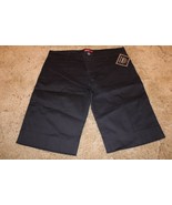 Dickies AH101 Girl&#39;s Shorts Stretch Fabric Black Shorts Size 13 36 in. x... - $238.96 MXN