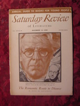 Saturday Review November 13 1948 Richard Ellman Denis De Rougement + - $8.64