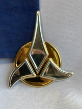 1992 Sterling Silver Franklin Mint Star Trek Klingon Empire Insignia 18.71g - $49.45