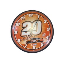 Vintage Nascar 20 Tony Stewart Home Depot Clock 2002 Wincraft Made in USA - £16.65 GBP