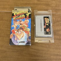 Street Fighter 2 w/box Nintendo Super Famicom SFC No Manual - £12.71 GBP
