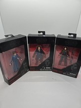 Star Wars The Black Series Lot Of 3 Figures 3.75&quot; Jyn Han Leia - $19.79