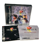 Sony Playstation Video Game Play Station 1999 Final Fantasy 8 Black Labe... - $49.45