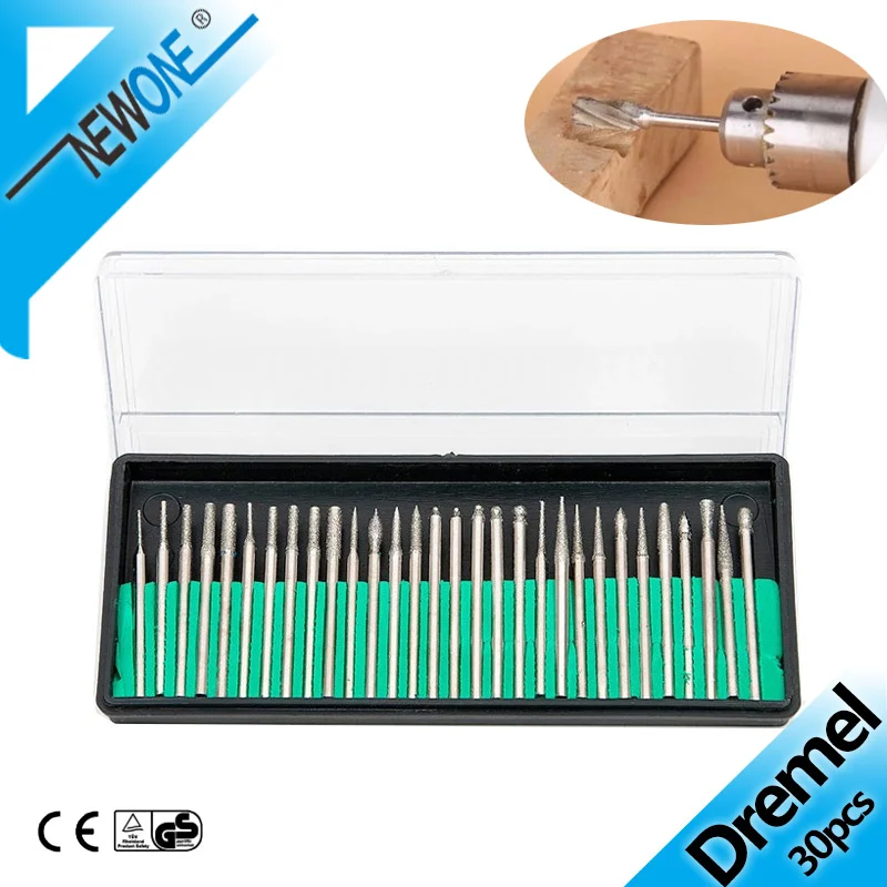 NEWONE  Burs Set Shank 1/8&quot; Grit 140 Jewelry Rotary Dremel Carving Tool,... - $164.71