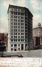 Pittsburg Pa~Diamond Bank BUILDING~1907 Postcard - £5.95 GBP