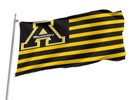Appalachian State Mountaineers  NCAAF Flag,Size -3x5Ft / 90x150cm, Garden flags - £23.54 GBP
