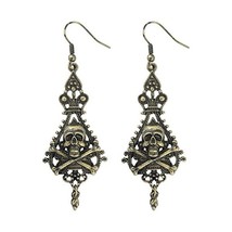 WIDMANNPair of Earrings Skull and Bones Unisex-adult, vd-wdm46744, One Size  - £23.19 GBP