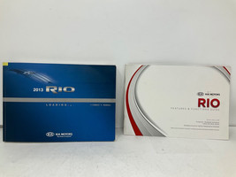 2013 Kia Rio Owners Manual Set OEM N02B09005 - £24.88 GBP