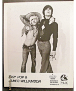 IGGY POP   : (RARE VINTAGE ORIG, ROCK &amp; ROLL RECORD PROMO PHOTO) 70.S -90,S - $1,815.88 MXN