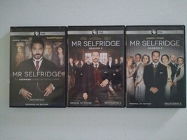 Mr. Selfridge Season 1, 2, 3 [DVD  PBS Masterpiece Jeremy Piven]  - £26.10 GBP