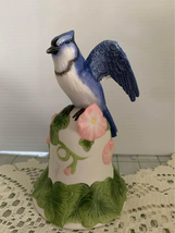 Avon Blue Jay with Morning Glory Bell 6” - $15.21
